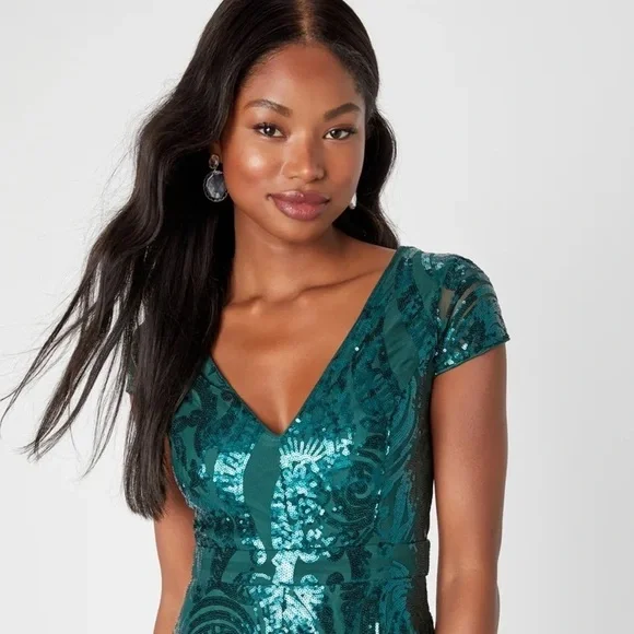 slim fit dress slacks Dark Green Satin Bridesmaid Dresses Cap Sleeves  Lisposa